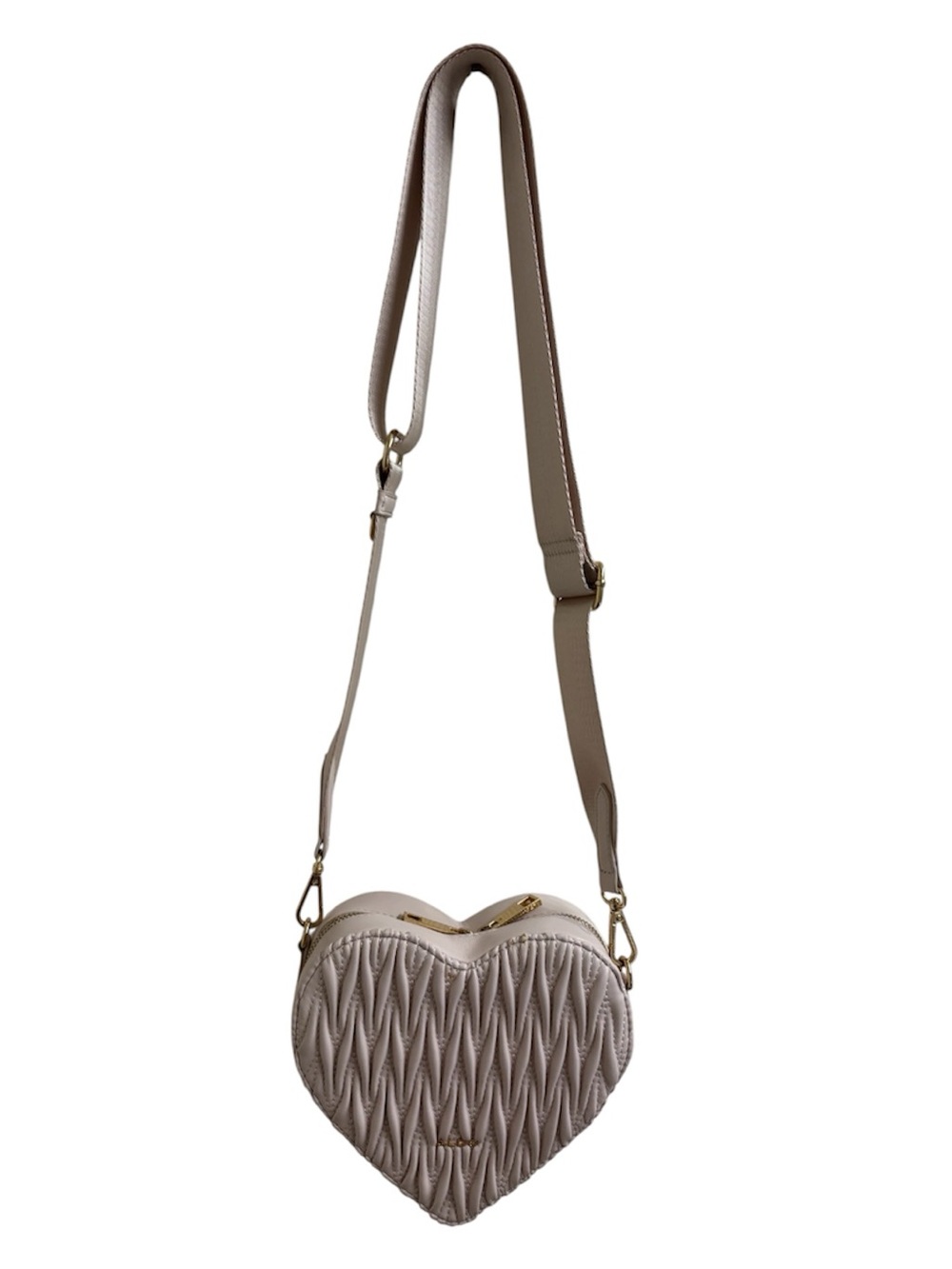 Aldo quilted blush heart crossbody - Picture 3 of 9